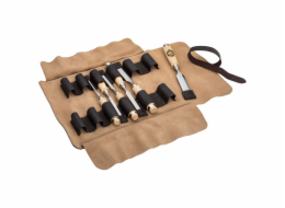 Kirschen Stechbeitelsatz in Ledertasche, 6-tlg.