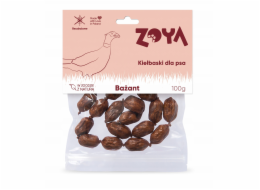 ZOYA Kiełbaski z bażanta przysmak dla psa 100g