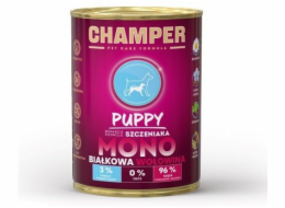 CHAMPER Puppy Monoprotein Beef - vlhké krmivo pro psy - 400g
