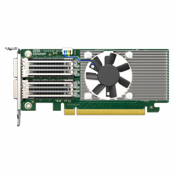 QNAP QXG-100G2SF-BCM Dual port per 100GbE Network adapter...