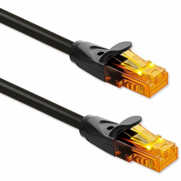 Qoltec UTP patchcord kabel | kat. 6 | 2 x RJ-45 | Vysokor...