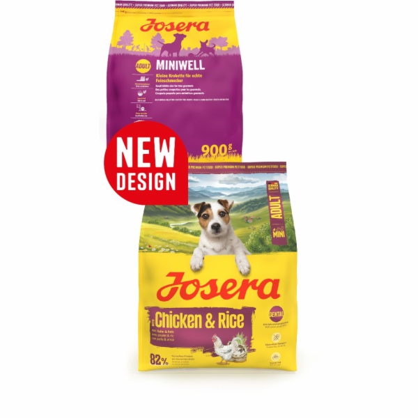 JOSERA Adult Mini Chicken with rice - suché krmivo pro ps...