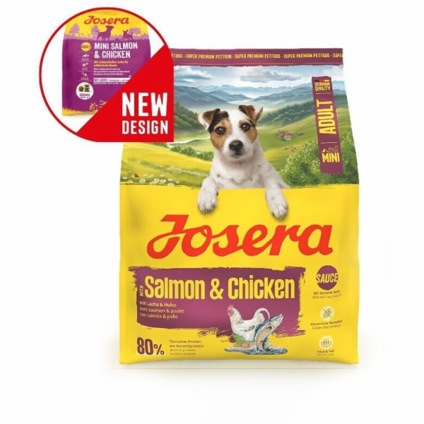 JOSERA Mini Salmon & Chicken - suché krmivo pro psy - 3kg