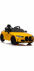 LeanToys Bateriové auto BMW M4 žluté