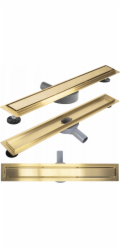 REA-G2703 / REA / NEOX PRO / LINEAR DRAIN 800 BRUSHED GOLD /