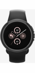 Spigen Liquid Air, matně černá - Google Pixel Watch 3 (45 mm)