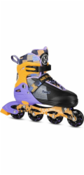 Nils Extreme NA13810 rekreační nastavitelné fialové kolečkové brusle velikost 31-34