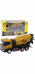 HUINA Míchačka betonu Stavební vozidlo Kov Khaki 1:50