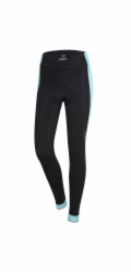 Dámské cyklistické kalhoty zeroRH+ Sancy W BLACK - PASTEL WATER - L