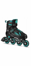 Nils Extreme Rekreační nastavitelné kolečkové brusle NH382, černo-modré, velikost 32-35