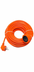 Blow 98-756# Prodlužovací kabel pr-160 1 zásuvka s uzemněním 20 m oranžová (3x1,5 mm)