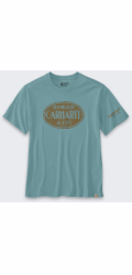 Carhartt Tričko Hamilton Graphic Summer Blue