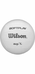 Wilson Volejbalové míče AVP Soft Play bílé velikosti 5