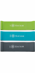 Gaiam Sada odporových gum pro trénink cviků Gaiam