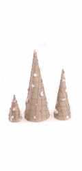 Alessi Sada tří ozdobných stromků s motivem písku