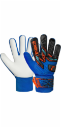 Reusch Brankářské rukavice Attrakt Starter Solid Junior modro-černé 5572514 4467 6.5