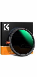 K&F Hybridní filtr 3v1 82 mm 82mm fader Nd2-32 + komplátor + černá difuze 1/4 / Kf01.2070