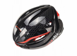Melon Cyklistická helma Lambo LESKLÁ ČERNÁ/LESKLE ČERVENÁ - XS/M