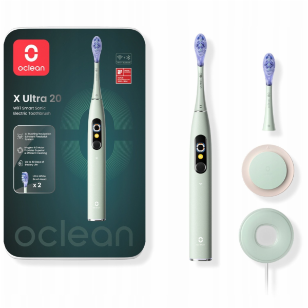 Oclean ZUBNÍ KARTÁČEK X ULTRA 20 ČERNÝ (2