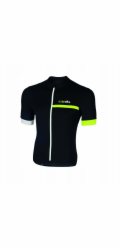 RH+ Prime Jersey černá # fluo žlutá - L