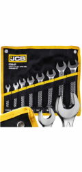 JCB Sada 8dílných otevřených klíčů (8-24 mm) na listu