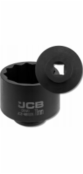 JCB 3/4 hluboký rázový nástrčný klíč 78 mm (12hranný)