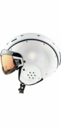 Casco Lyžařská helma CASCO SP-6 s clonou VAUTRON Special, bílá, Chameleon M