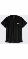 Carhartt Černé tričko Force Mid Pocket