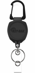 Aptel Karabina KeyBak Sidekick 24 Kevlar Blk Retractor