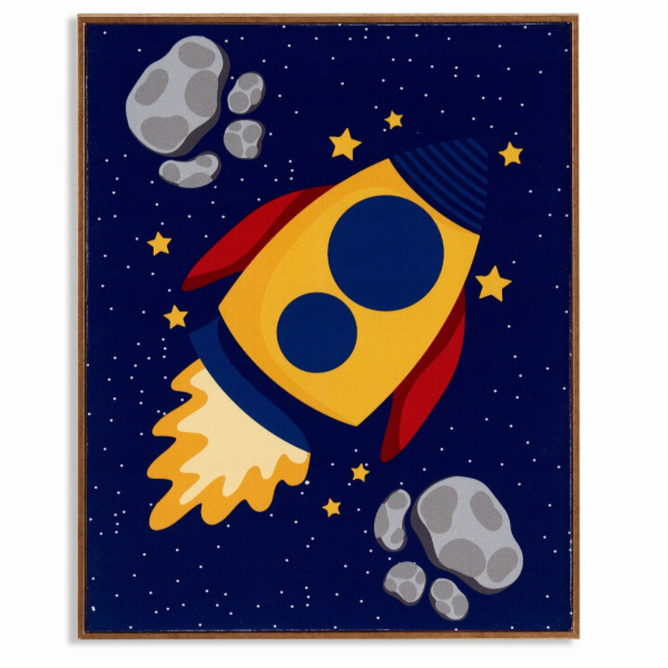 Giftdecor Zarámovaný plakátový prostor PLANETA, 41,2 x 51...