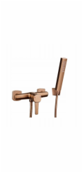 Invena Sprchová baterie se sprchovou sadou Glamour, měděná BN-02-014-V
