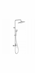 Invena Sprchová sada s dešťovou sprchou Neri, chrom AU-09-B01-L