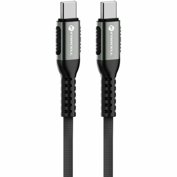 ForCell Kabel USB-C - USB-C 0,25 m černý