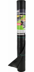 AWTools AWTOOLS PODLOŽKA PROTI VRÁSKÁNÍ 90g 1,1*100m AGROTEXTILIE ČERNÁ AW67141