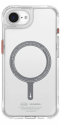 SKINARMA Průhledný kryt Saido MagSafe pro iPhone 16e