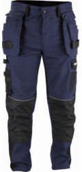 Dedra Kalhoty slimfit s více kapsami XXL/58, gramáž 270 g/m2