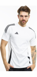 Adidas Pánské tričko Tiro 24 Sweat bílé IR9353 M