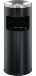 Durable Odpadkový koš s popelníkem 17 l černý (333201)