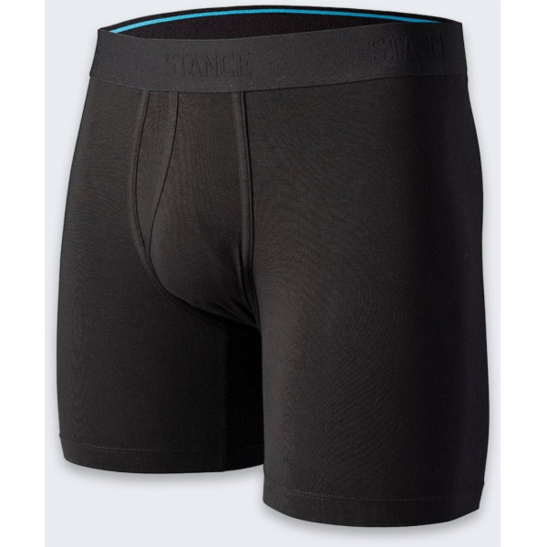 NORMANN Boxerky Stance Staple ST 6IN ČERNÉ