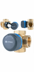 Afriso Čtyřcestný rotační směšovací ventil ARV 484 ProClick, DN25, Rp1, Kvs 9 m3/A