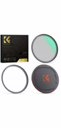 K&F Sada 3 polarizačních filtrů v jednom, magnetický kroužek, krytka, 77 mm / Sku.1707