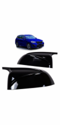 Cometic Sada lesklých černých krytů zpětných zrcátek BMW X3 G01 X4 G02 X5 G05 X6 G06 X7 G07 2017-2020
