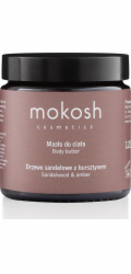 Mokosh Mokosh Santalové dřevo s ambrou, tělové máslo 120 ml