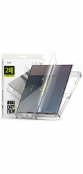 Ringke DUAL EASY PRO 2BALENÍ OCHRANNÉ FÓLIE PRO GALAXY S PŘEHÁNÍM 7 PRŮHLEDNÝCH