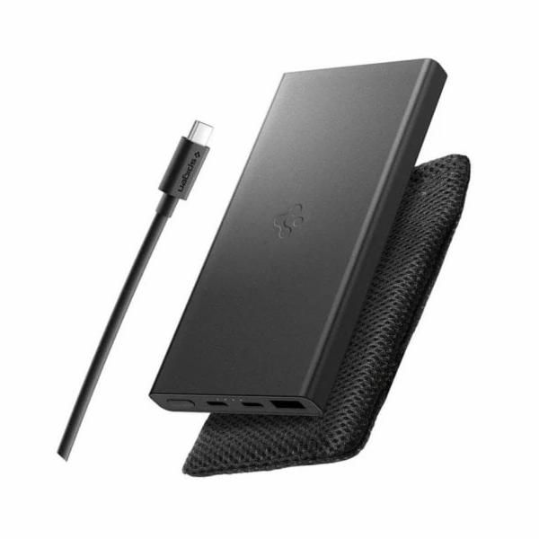Spigen Powerbanka Essential EA2210 10000 MAH 22,5 W, černá