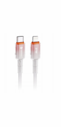 ForCell Kabel USB-C na Lightning F-Energy PD 3A 27W Gradient 1 m C356 bílý