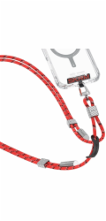PNY Kabel USB-C - USB-C 0,7 m červený (SK-DYVE-CBLCC-RED)