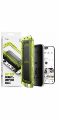 Ringke Ochranné sklo Easy Slide pro Apple iPhone 17 Pro, ochrana soukromí [2 ks]