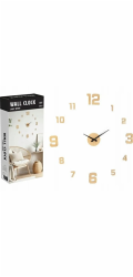 Home Styling Collection 3D nástěnné hodiny TETI k nalepení