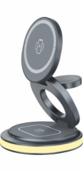 Quik Rotační bezdrátová nabíječka QW-700 3v1
